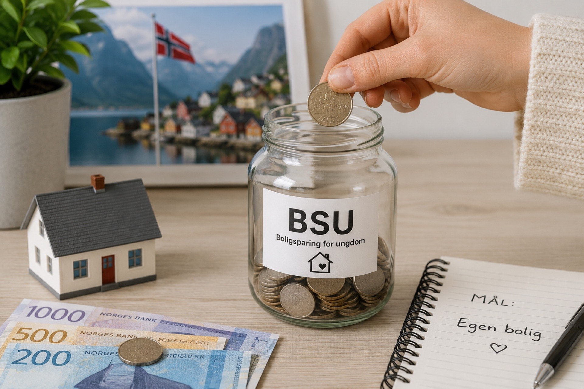 BSU konto oszczędnościowe Norwegia